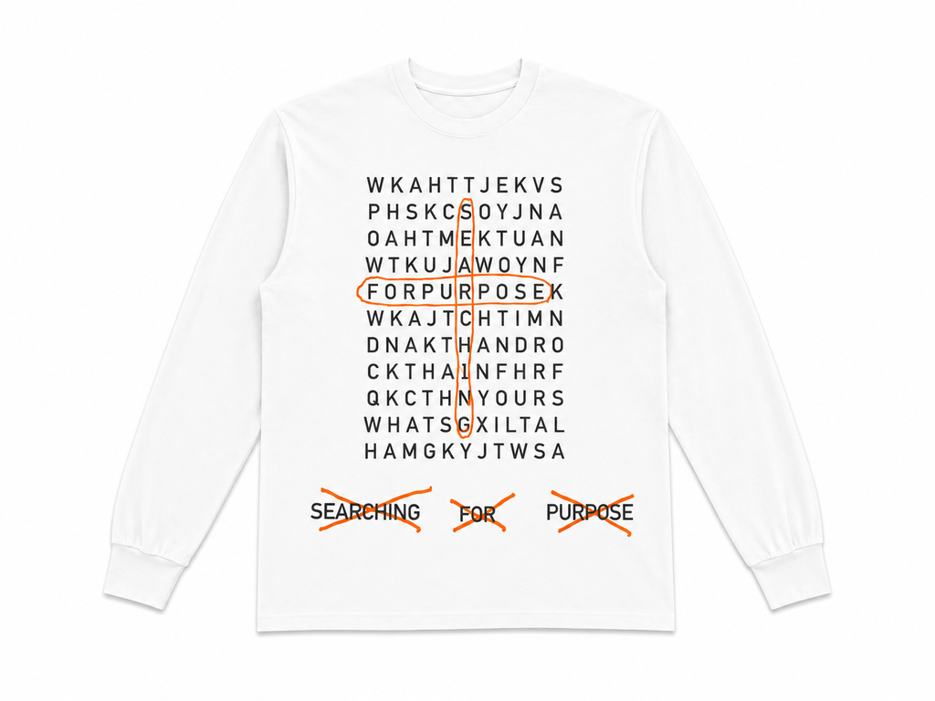 WORD SEARCH LONGSLEEVE