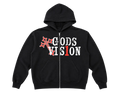 GODS VIS1ON ZIP-UP HOODIE